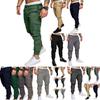 Mens Urban Fashion Slim Fit Zipper Shirring Twill Cargo Jogger Pants In Premium Quality Cotton Blend