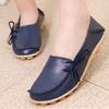Flache Schuhe Damen Mode Schleife Leichte Loafer Damen Hohe Qualität Mokassins Echte Leder Schuhe Für Damen Schuhwerk