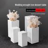 Wedding Decoration Wrought Iron Column Set for Dessert Table and Aisle Décor