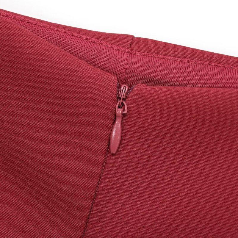 Kaslead New Arrival Women's Clothing Fashion Style Fashion Minimalist Velvet Bowknot Decoration Dress 9057777