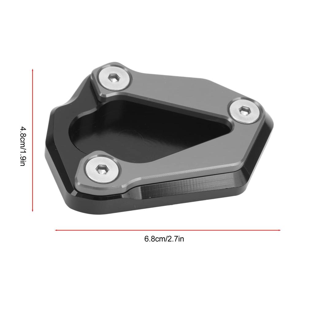 TUORE Foot Pad Support Plate Safety Guarantee Motorcycle Side Stand Plate for S1000RR S1000R 2019-2022 (Titanium)