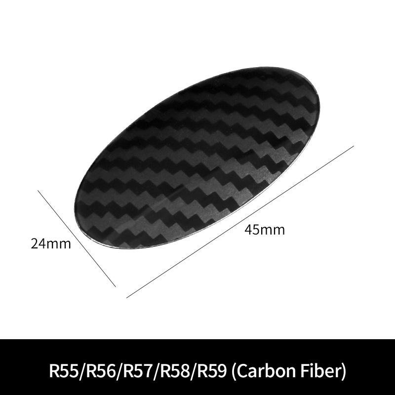 

Car Styling Co-pilot Glove Box Switch Panel Button Decoration Sticker Trim For Mini Cooper R55 R56 R57 R58 R59 Auto Accessories R55R56R57R58R59