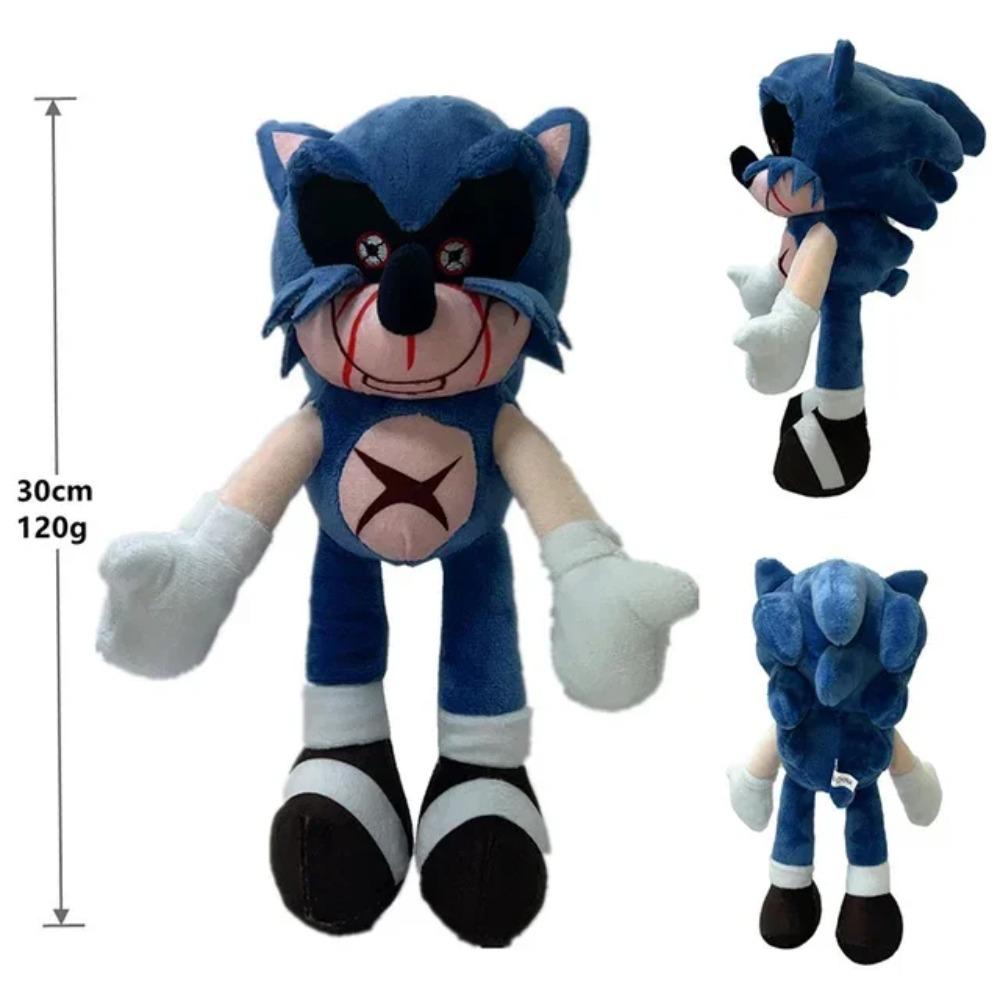 2025 New 25cm Super Sonic Action Doll Plush Toy Hedgehog Model Plush Doll Tarsnak Sofa Plushie Toys for Children's Birthday Gift