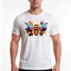 The Majestic Bee Tshirt Summer Casual Cotton Tee Oversized Streetwear Tops Vintage Graphic Print Loose Fit Short Sleeve