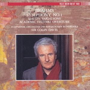 

CD BAVARIAN RADIO SYMPHONY ORCHESTRA Brahms Symphony No. 1 Academic F BVCC9348 1994 Japan Classical Used