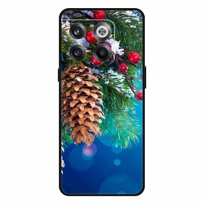 For Oneplus 10T Case 10 Pro Christmas Silicone Soft TPU Cover for Oneplus Nord N20 SE One plus ACE Pro 10T Coque New Year Gift