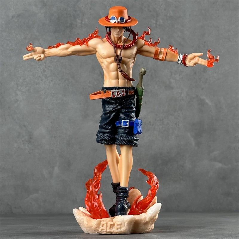 Manga King of Thieves 28pcs Anime Character Statue Handpiece Anime Model Chassis Toys Ornament