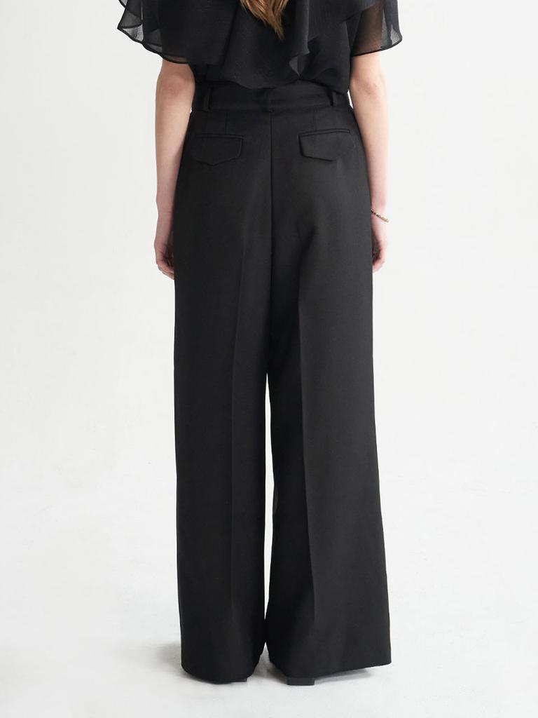 CAHIERS Wide Pintuck Pants