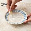 Garlic Mincer Ceramic Kitchen Grater Grating Manual Plate Grinder Multi-Functional Ginger Small Bowl Zester Bowl All-in-One Prep Mixing Serving
