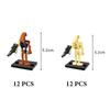 Star Wars Battle Droid Σετ Παιχνιδιών Φιγούρας Δράσης, 25 Κομμάτια Δομικά Παιχνίδια για Παιδιά, Συλλεκτικό Δώρο για Αγόρια