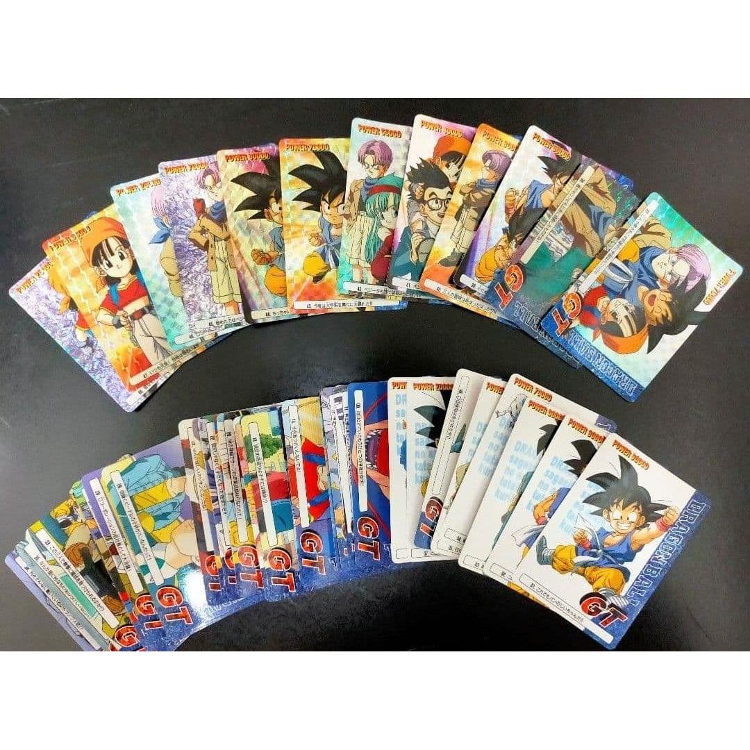 Dragon Ball GT PP Card 1st Series All Types Full Complete Set Amada