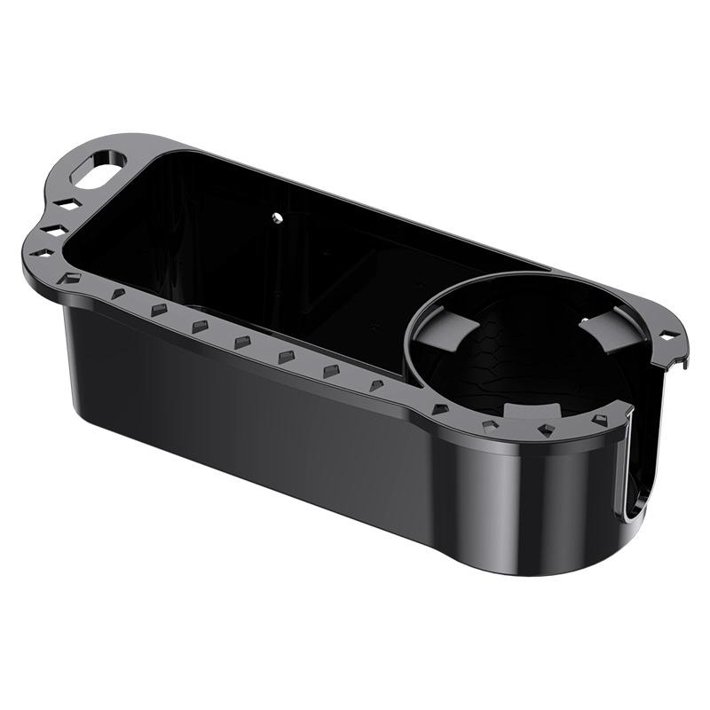 

Держатель для бутылки с водой на лодке, органайзер для бутылок, подстаканник на лодке с резиновым язычком, подставка для хранения морских инструментов, большой емкости, подстаканник чёрный