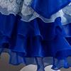 Girls Bow Flower Wedding Party Birthday Party Tutu Dress Stage Performance Costume