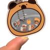 Rocking Toys Creative Acrylic Keychain Shake Music Capybala Key Chain  Best Friend Gift