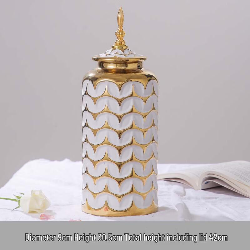 Yuzhuxun HC Wave Style Ceramic Vase