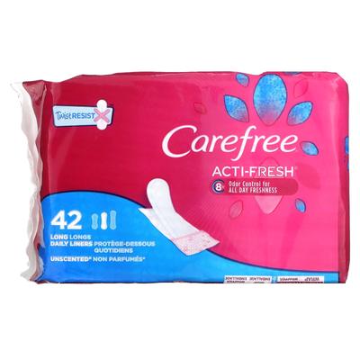 Acti-Fresh, Daily Liner, Regular, Fragrance-free, 42 Pieces