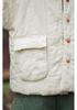 2025 Winter Women's Quilted Ramie Jacket with Frog Button and Stand Collar