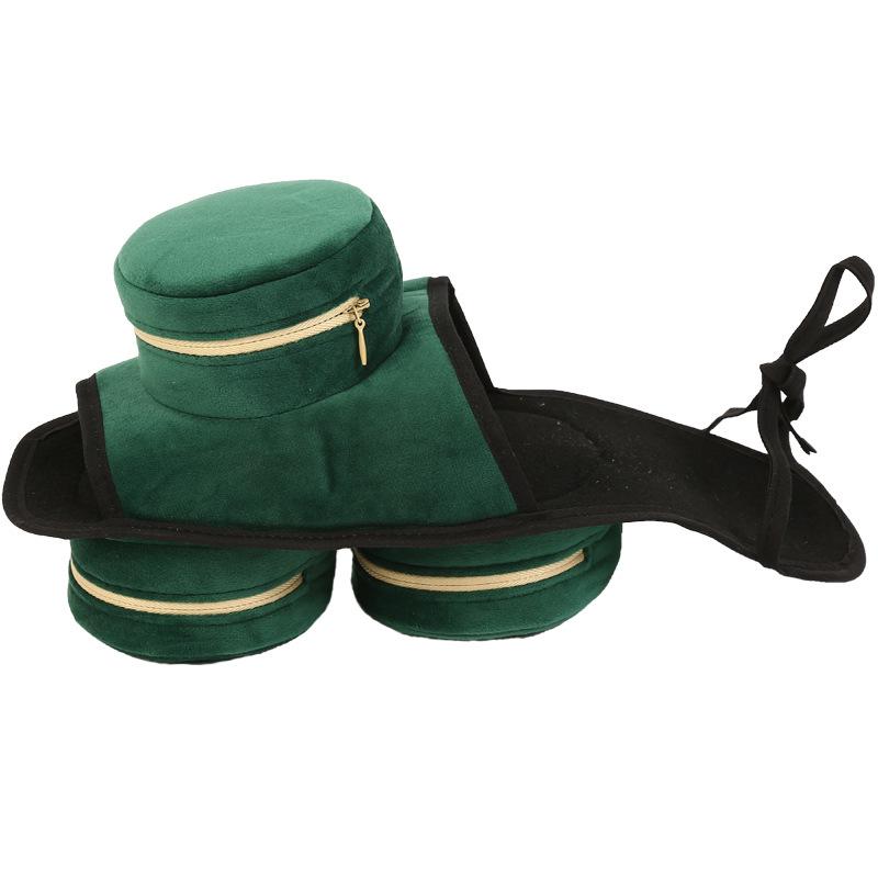 Foot Sole Moxibustion Kit: Portable Moxibustion Box with Hot Compress Bag for Foot Therapy and Cupping Fumigation.