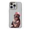 Trend Monkey Suitable for iPhone15promax mobile phone case Apple 16 electroplated photo frame 14/13 protective case 17