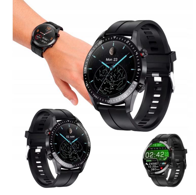 Smartwatch men's women's universal sports watch L13 black