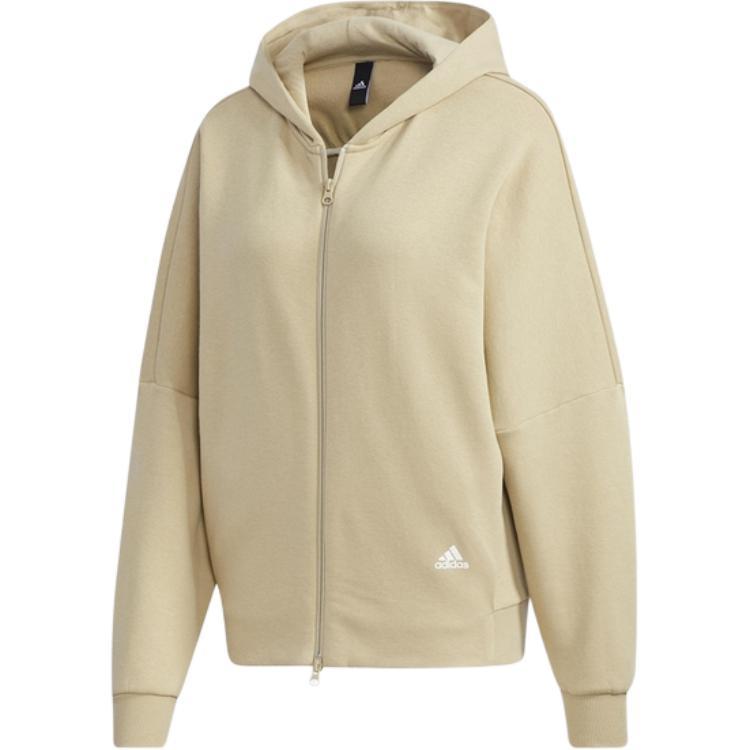 Adidas MUST HAVES WORD Jackets & Coats Women s Beige GF6976 M