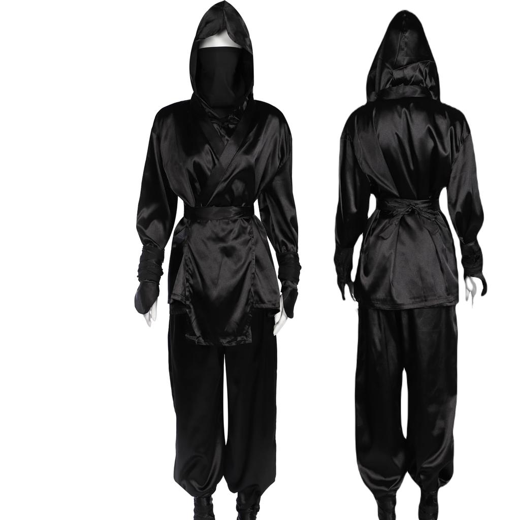 Ninja Cosplay Teatru de epocă Autentic Mărime Ninja [kitamurasyokai] Costume, Dramă, Eveniment, Costume, Adult, (Negru, S)