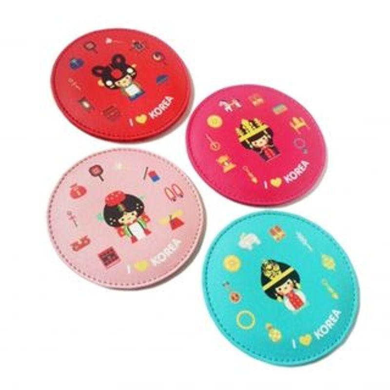 iswas -  Miracle Korea  Series Hand Mirror Red