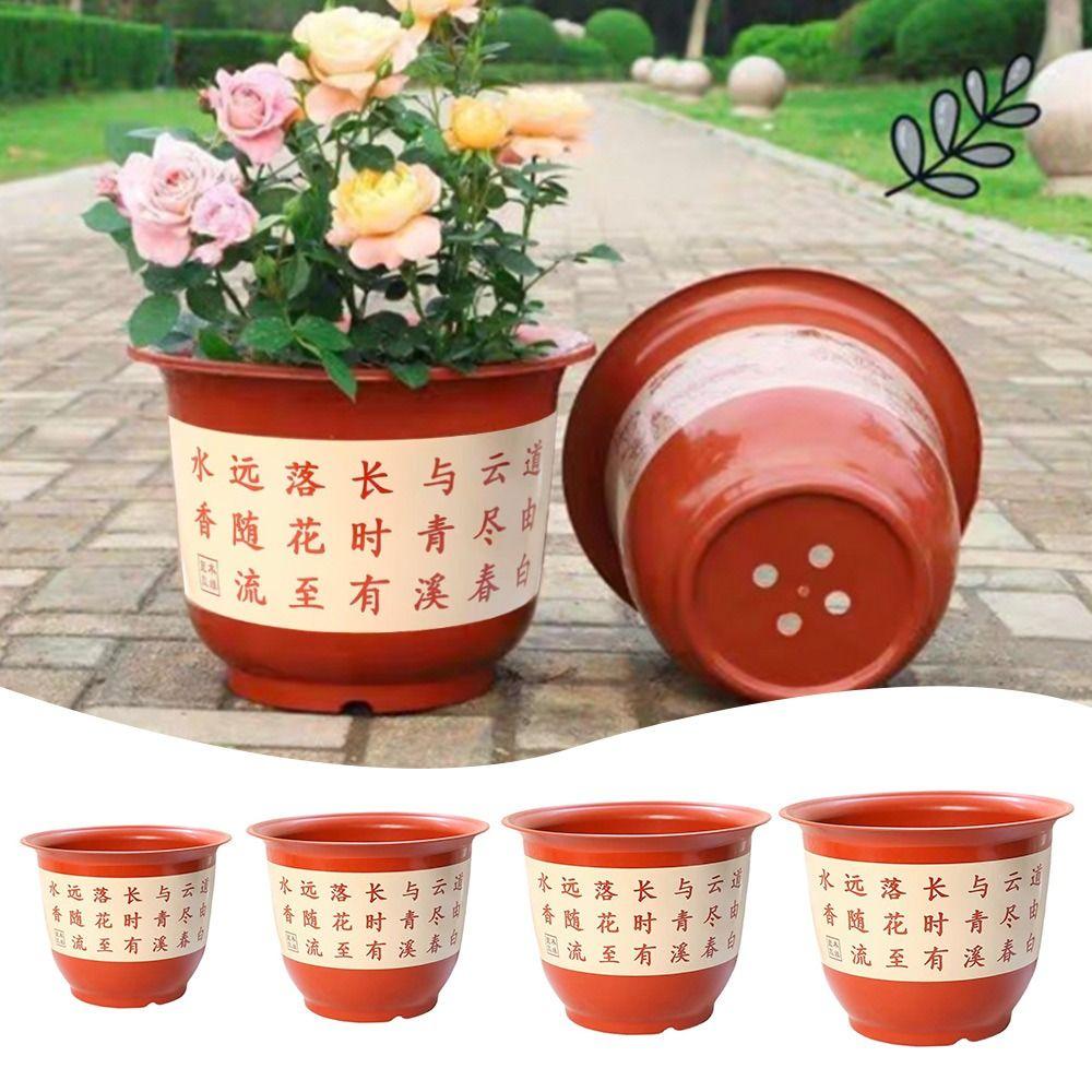 Large-diameter Flower Pot Thickened Bonsai Flower Pot Durable Orchid Pots