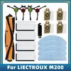 For LIECTROUX M200 Robot Vacuum Cleaner Spare Parts Accessories Main Side Brush Hepa Filter Mop Rag Dust Bag