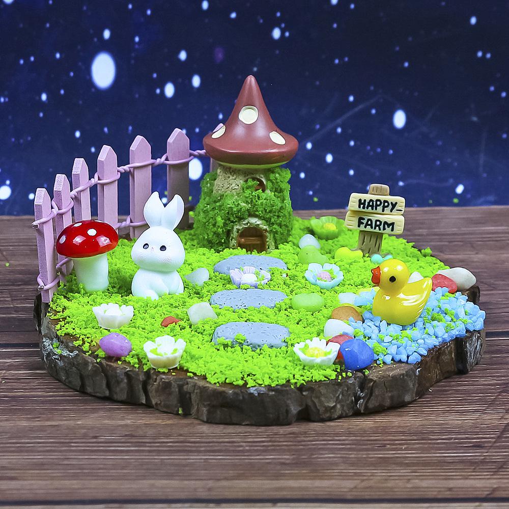 DIY Micro Landscape Decoration Kit: Creative Educational Birthday Gift for Girls