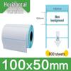 100x100x150 Durable Thermal Waybill & Barcode Label Paper