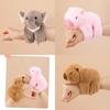 Soft And Cuddly Cartoon Animal Plush Capybara Slap Bracelet For Children