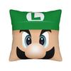 Marios Pillowcase Polyester Cushion Cover Decoration Video Games Throw Pillow Case Cover Home Zippered 18'