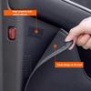 Tesla Model T PU Leather Car Door Kick Mats, 4 Colors Available: Black