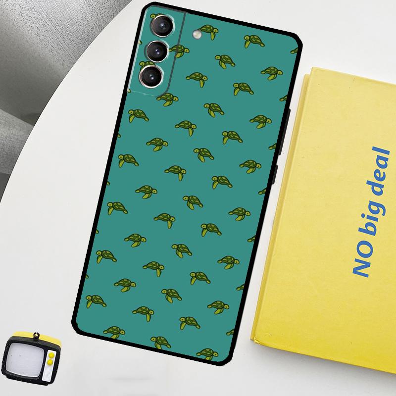 Sea Turtle Phone Case For Samsung Galaxy S24 Ultra S20 S21 S22 S23 Plus S9 S10 S24 FE S25 Ultra Cover