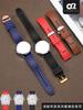 High quality fluororubber strap for Tissot Rado Rolex Tudor Jaeger series watchband quick release silicone watch strap 20mm