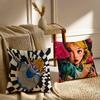 Fairy Tale A-Alice'S Adventures In Wonderland Cushion Cover Pillowcase Anti-Dustmite Living Room Sofa Decor Cushion Room