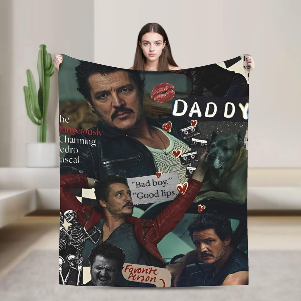 Jose Pedro Balmaceda Pascal Blanket  Camping Flannel Throw Blanket For Couch Bed Super Warm Custom Quality Bedspread Gift Idea