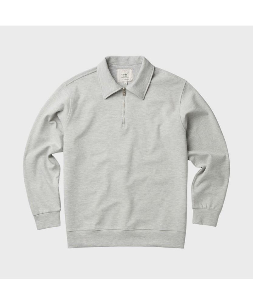 Henlikoteun Zip-Up Polo Shirt Ahtas26201Gyx