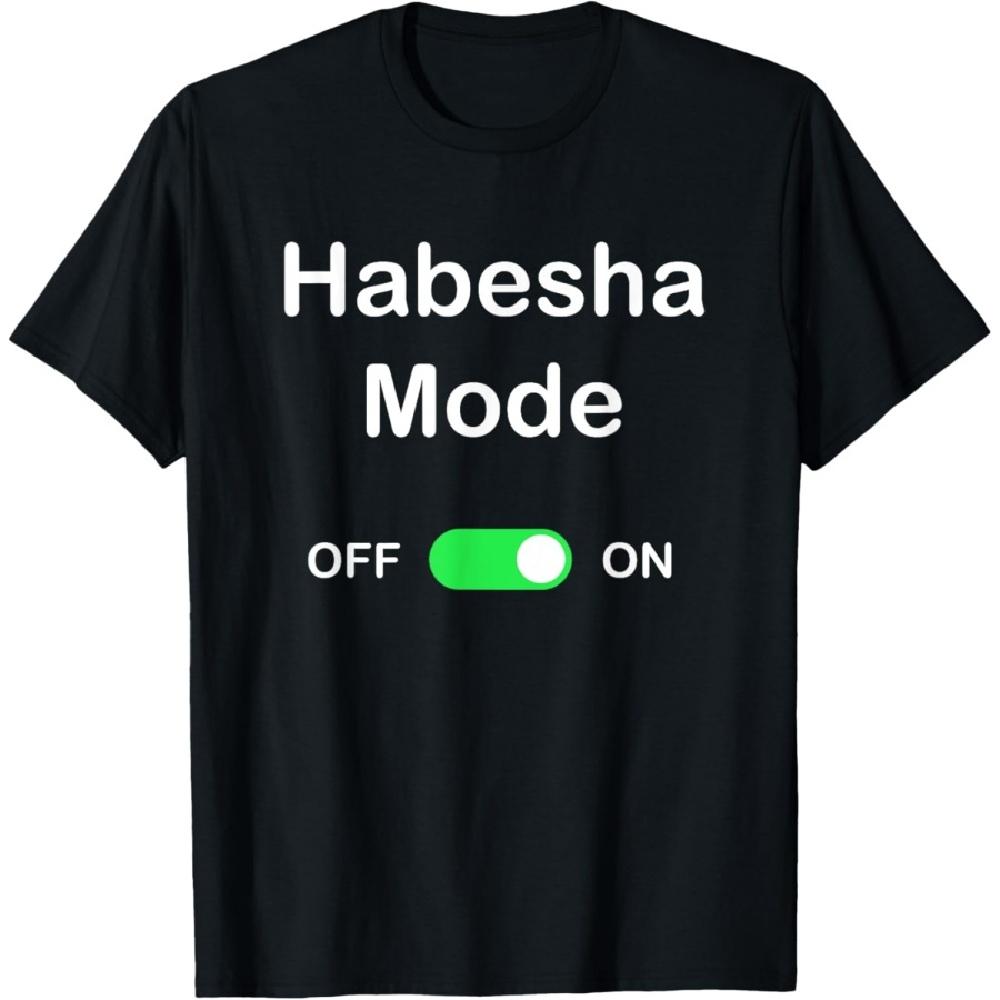 Habesha Mode On Habesha Ethiopian T-Shirt XXXXXL чёрный