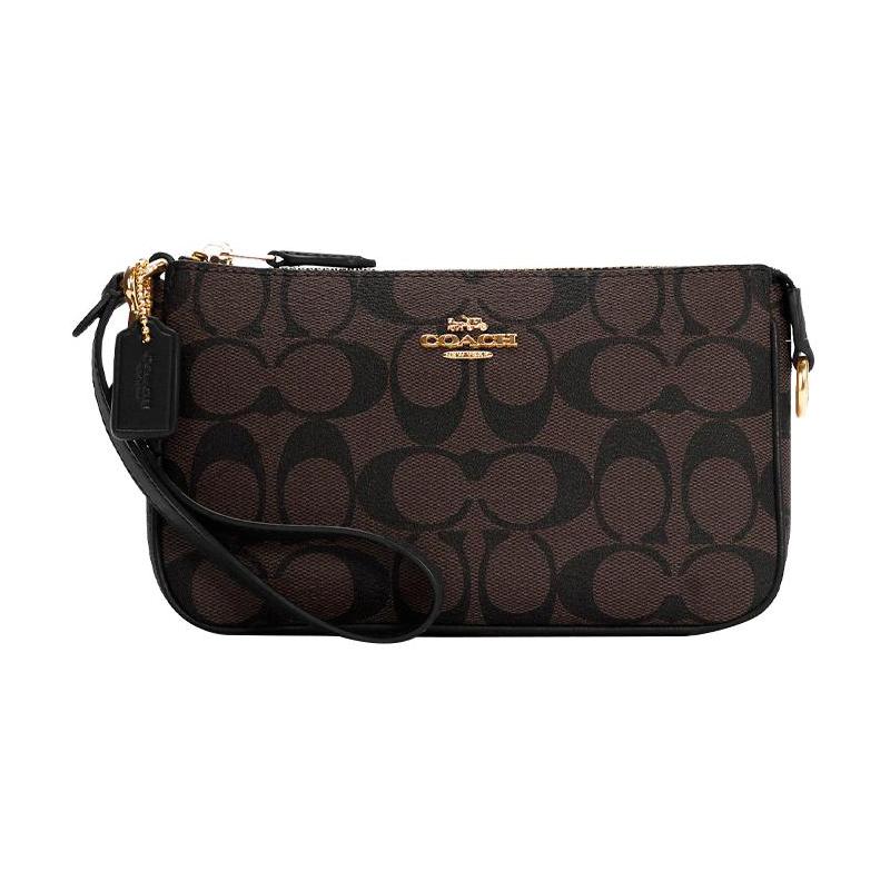 COACH somiņa Nolita 19 metāla logotips