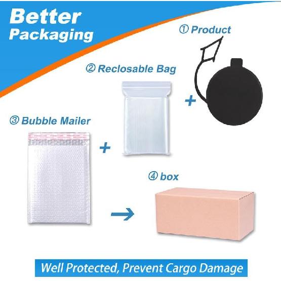 Car Front Bumper Tow Hook Cover Fit for VW Golf VII MK7 2013 2014 2015 2016 2017 Towing Eye Cap Trailer Cover 5G0807241 5GG807241 (Silver, Passenger