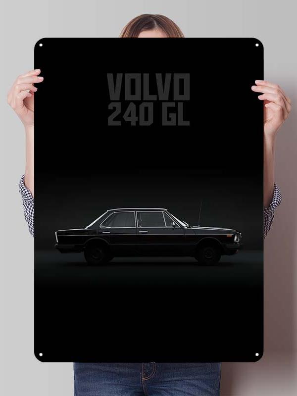 Volvo Metal Signs Classic Car Posters Home Decorations Custom Tinplate Sign for Garage Wall Art Decoration Room Ornaments Retro