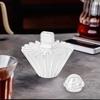 HannaFires V60 & Basket 2-in-1 Coffee Filter Holder - Handy Hand Drip Accessory, Paper Filter Support Tool