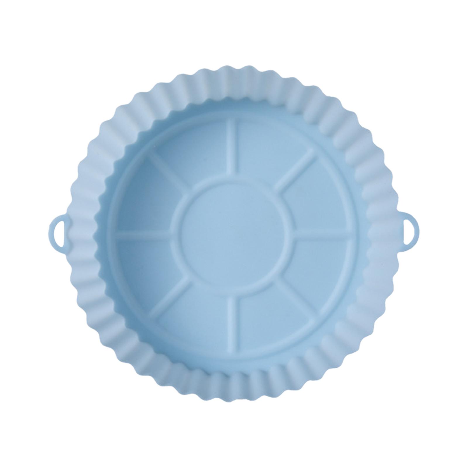 

Fryer Silicone Pot Chicken Basket Mat Fryers Oven Accessories Round Replacemen Grill Pan Accessories One Size синий
