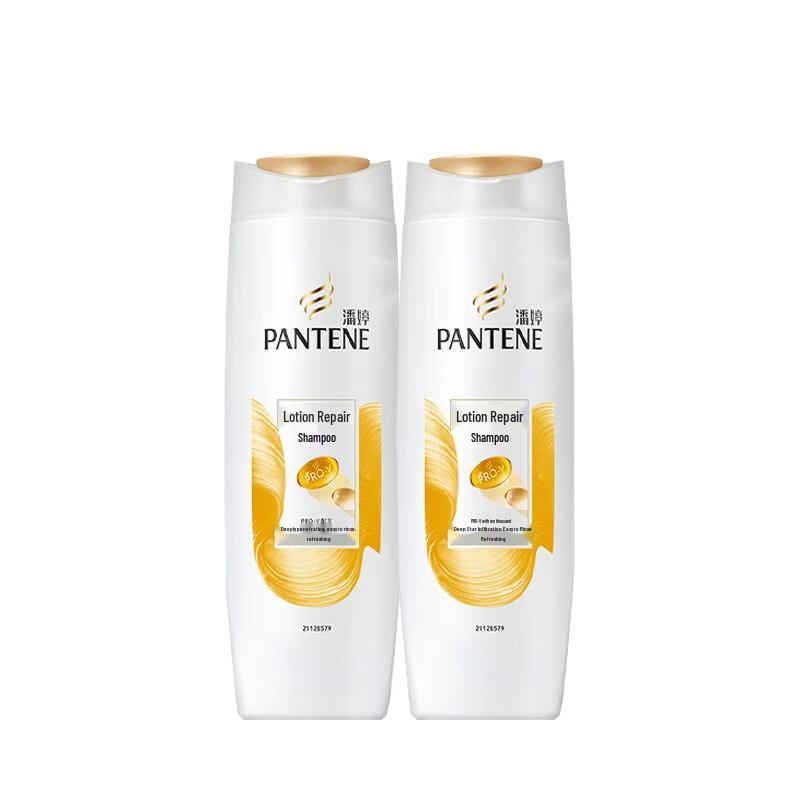 Pantene PRO-V Lotion Repair Shampoo 400g 2-Pack