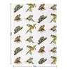 Frog collage Throw Blanket Plush decorative Softest Thermal Blankets