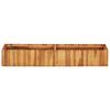 Garden Raised Bed 150 X 30 X 25 Cm Solid Acacia Wood