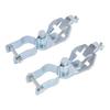 2 Sets T Post Gate Hinge Galvanized Iron 1 3 8 Inch Chain Link Fence Gate Hinge for Farm Garden Yard