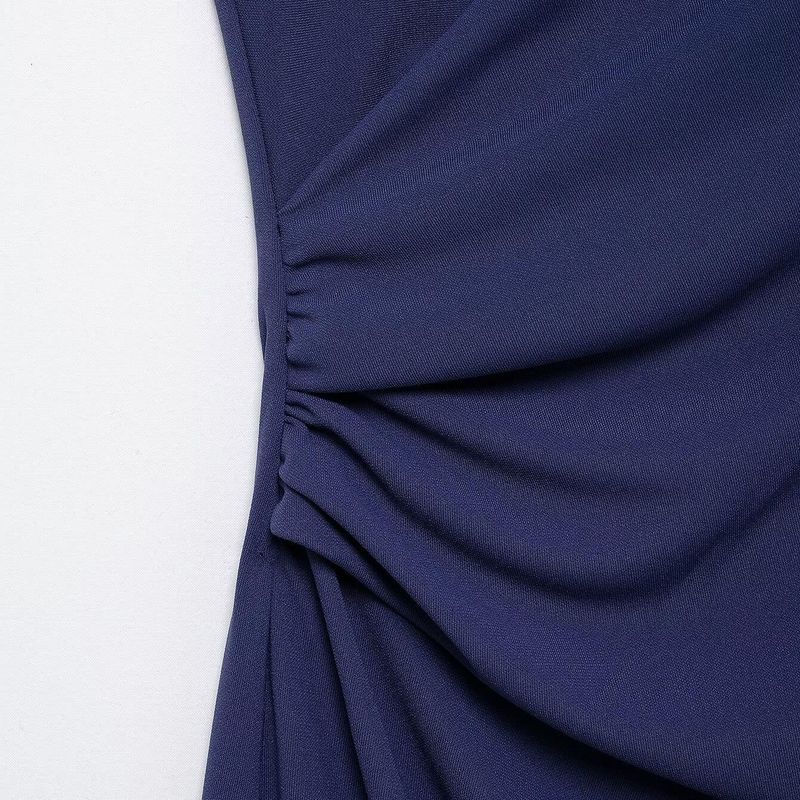 Kaslead New Arrival Women's Clothing Fashion Style Fashion Ruched Decoration Midi Skirt Dress 9224262